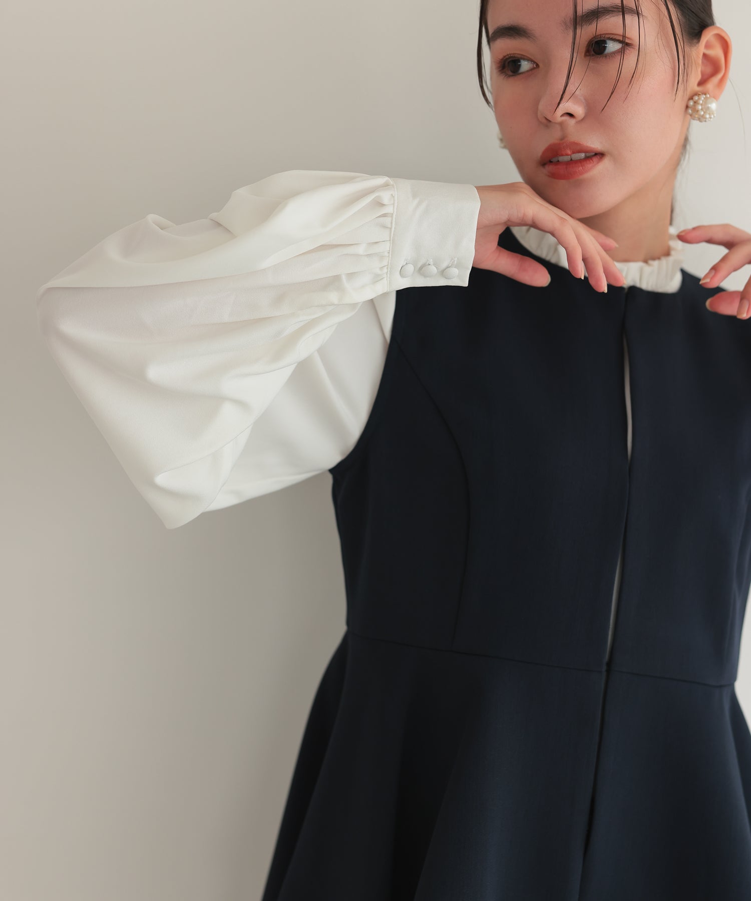 クルーネックベストセットアップスーツ/22125604