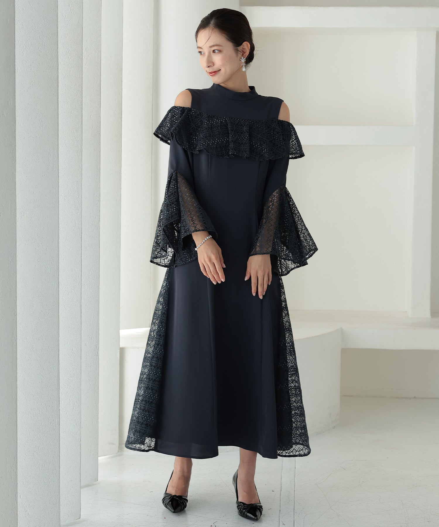 163cm/Mサイズ着用