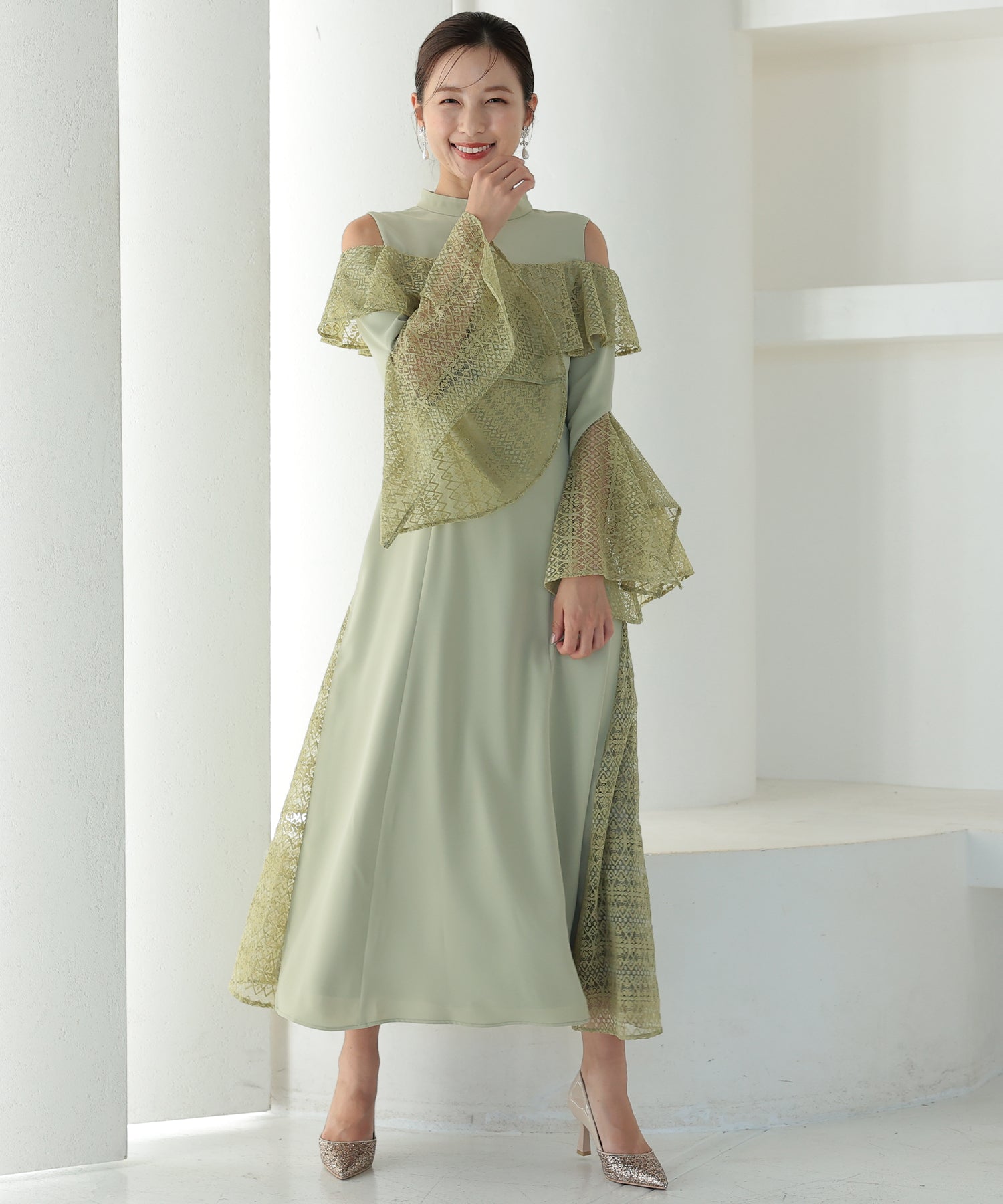 163cm/Mサイズ着用