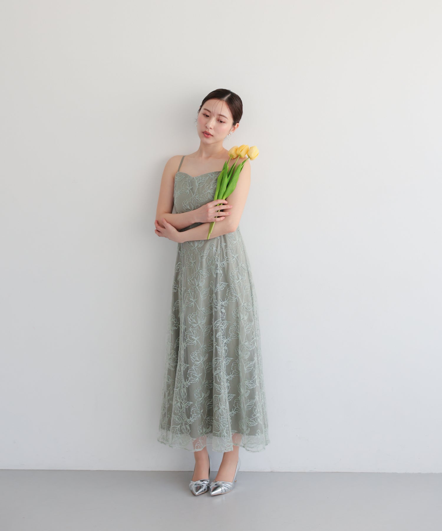 シアーレースボレロセットアップドレス/22325280