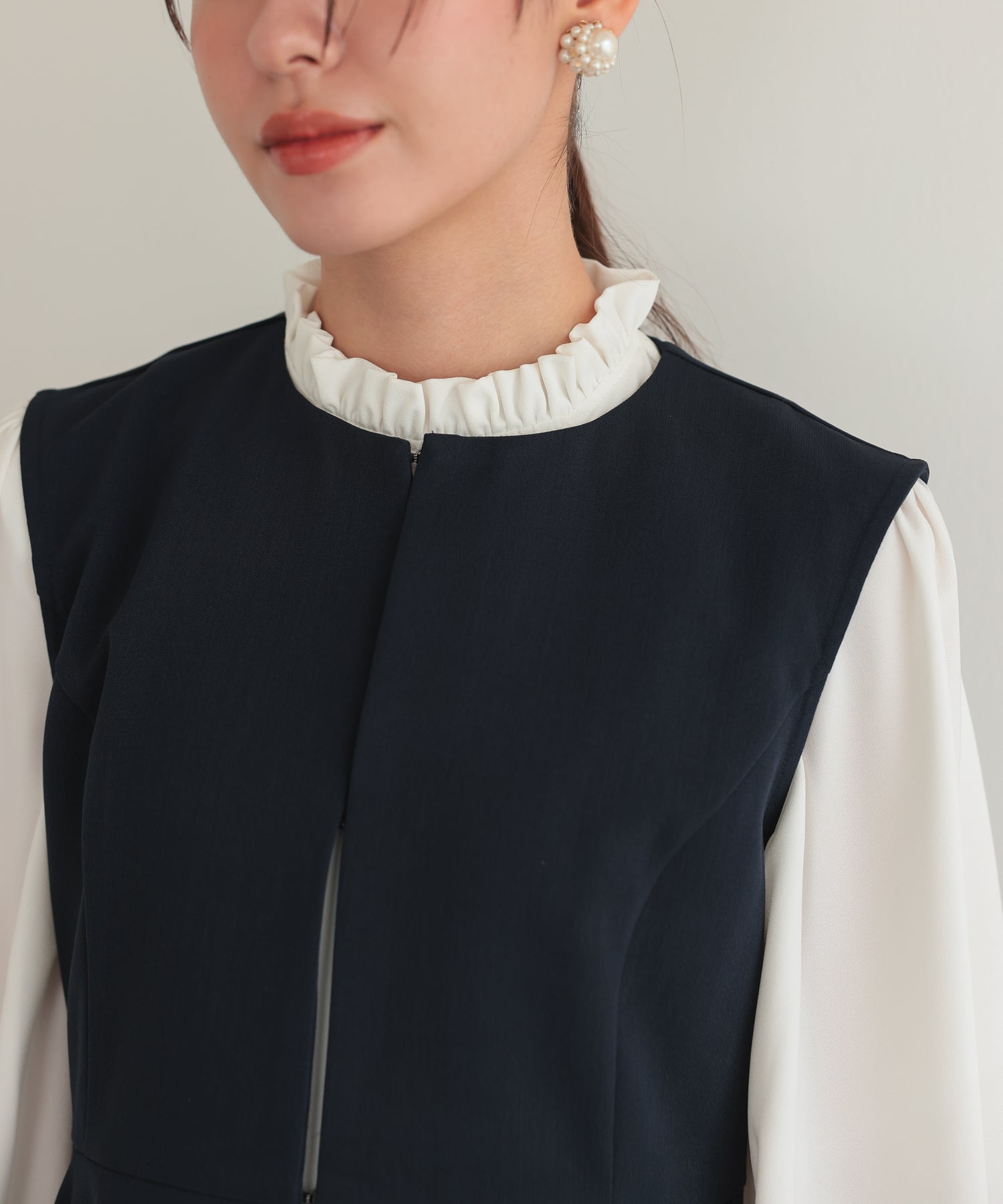 ネイビー/164cm/Mサイズ