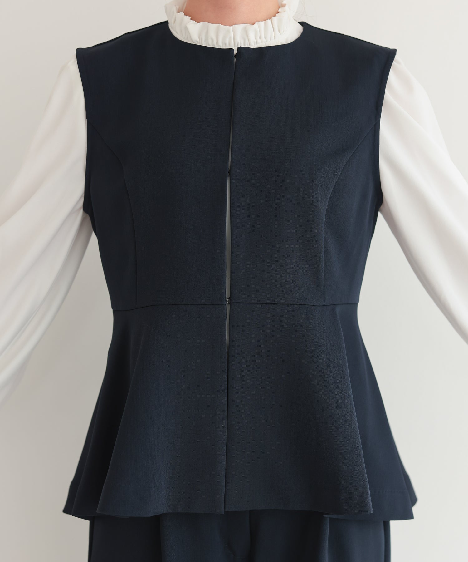 クルーネックベストセットアップスーツ/22125604