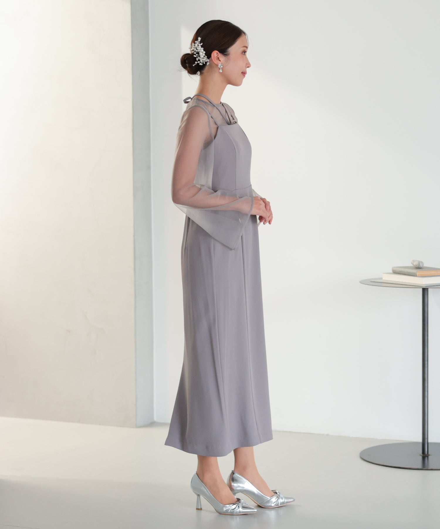 ベージュ/162cm/Mサイズ着用