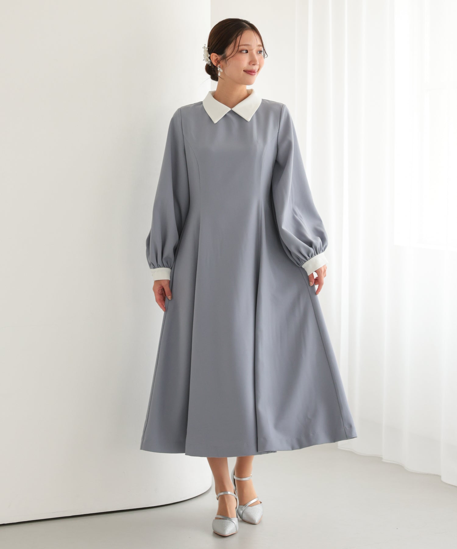 クラシックセーラーカラードレス/22325284