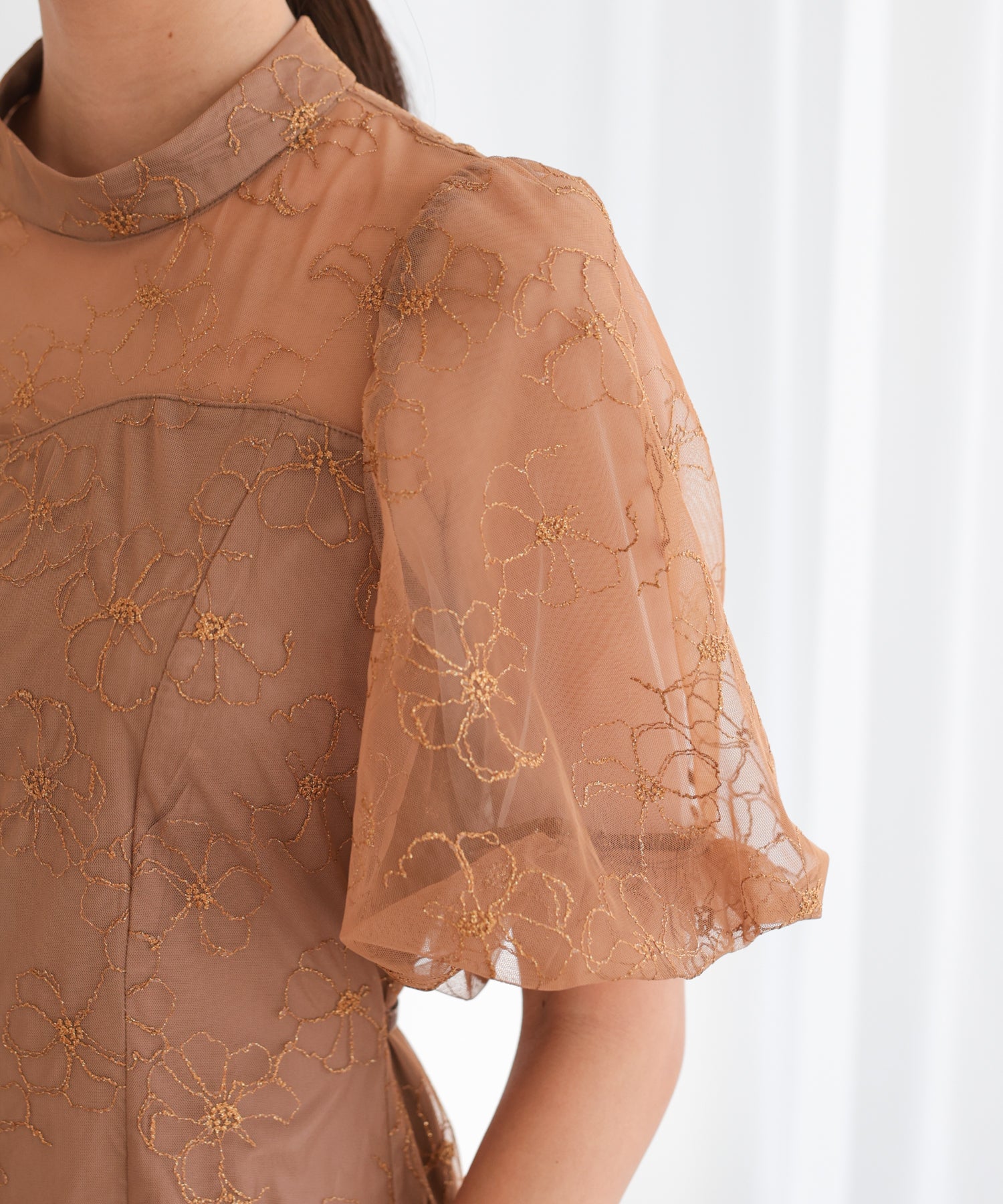 ブラウン/162cm/Mサイズ着用