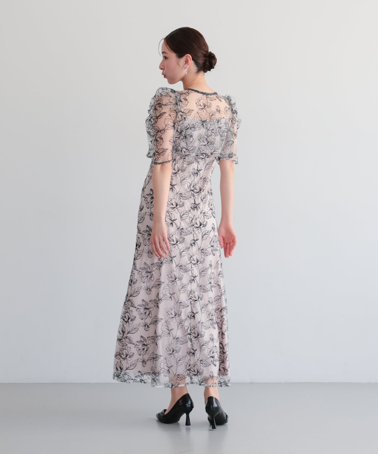 シアーレースボレロセットアップドレス/22325280