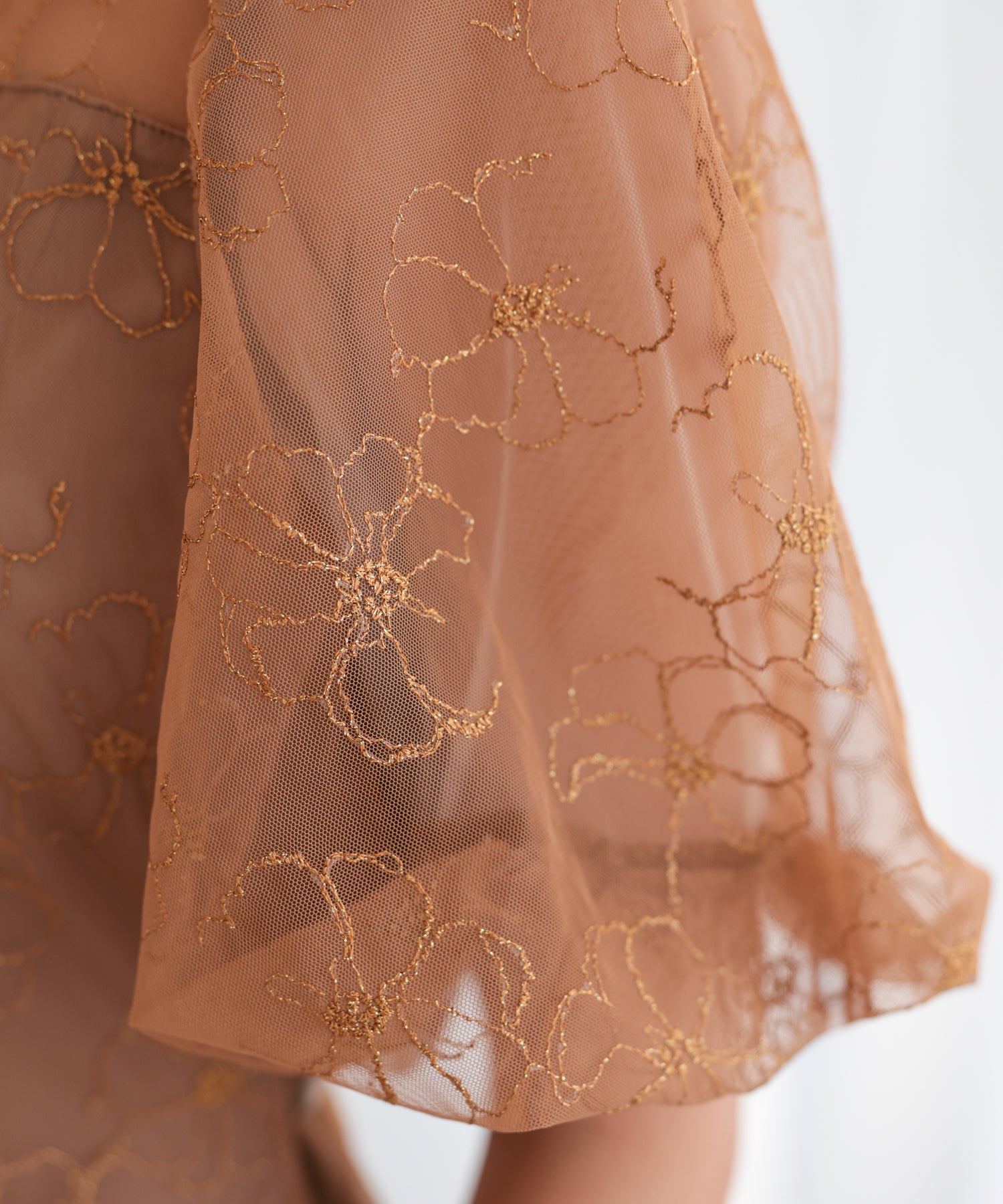 ブラウン/162cm/Mサイズ着用