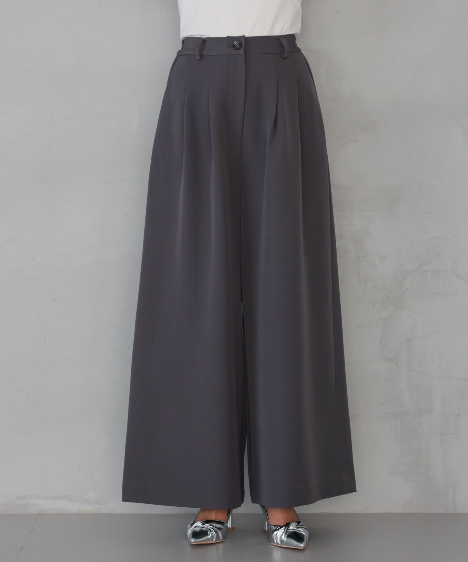 チャコール/162cm/Mサイズ着用