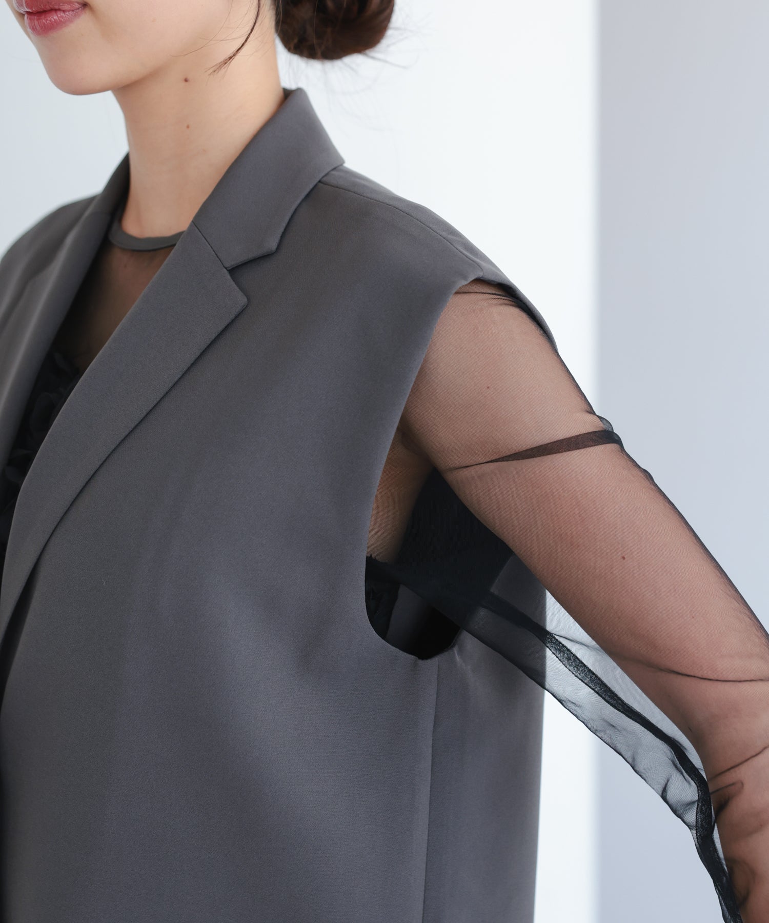 チャコール/162㎝/Mサイズ着用