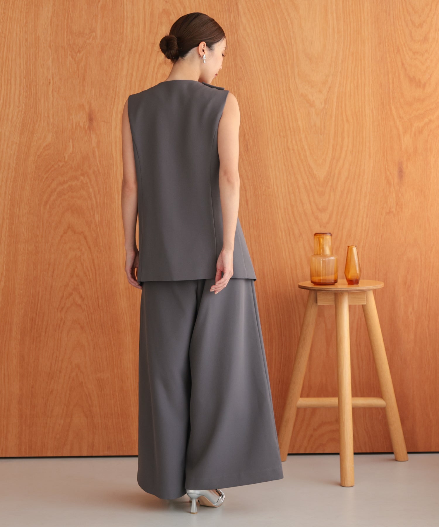 チャコール/162cm/Mサイズ着用