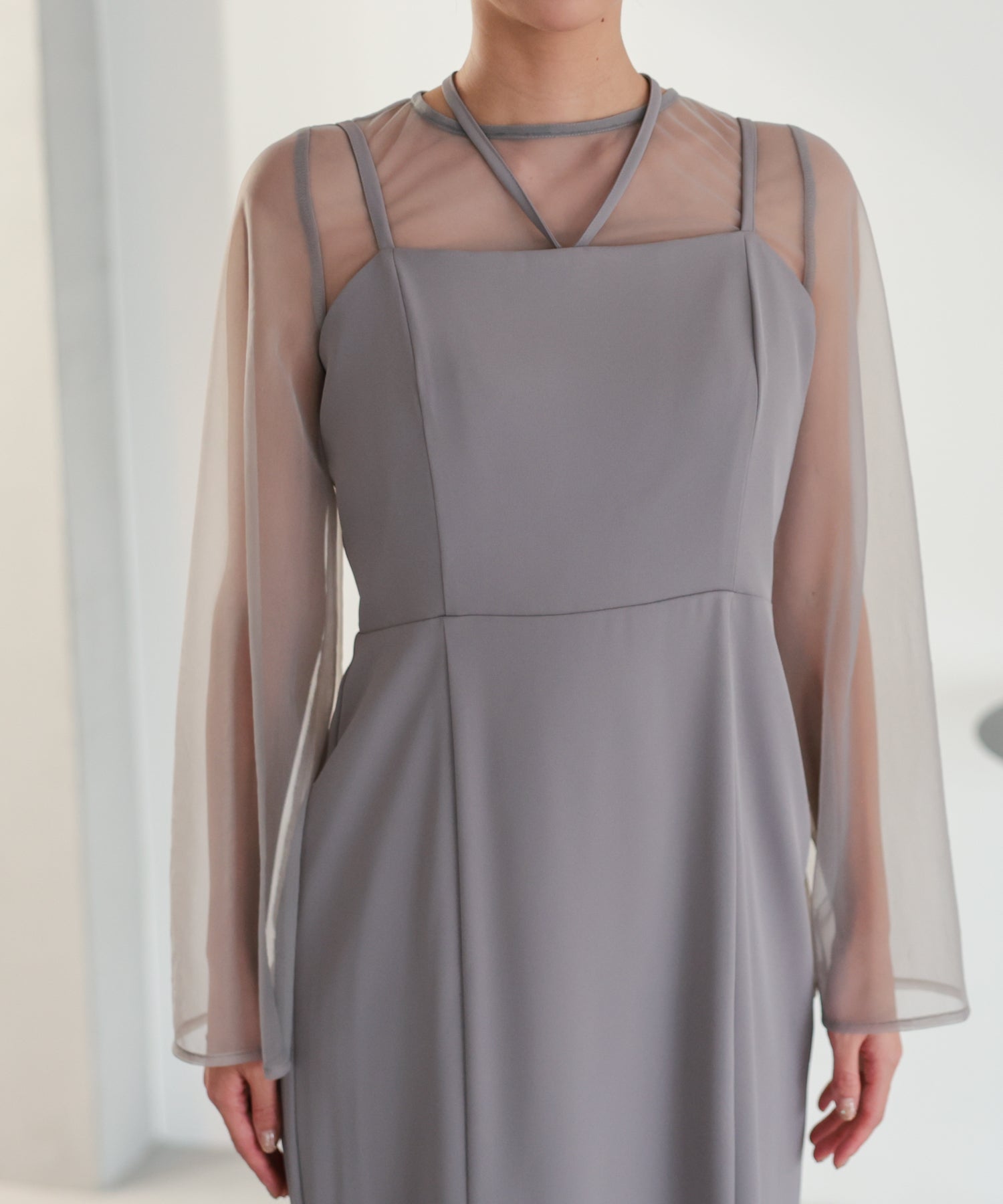 シアーレイヤード2WAYドレスセット/22325283