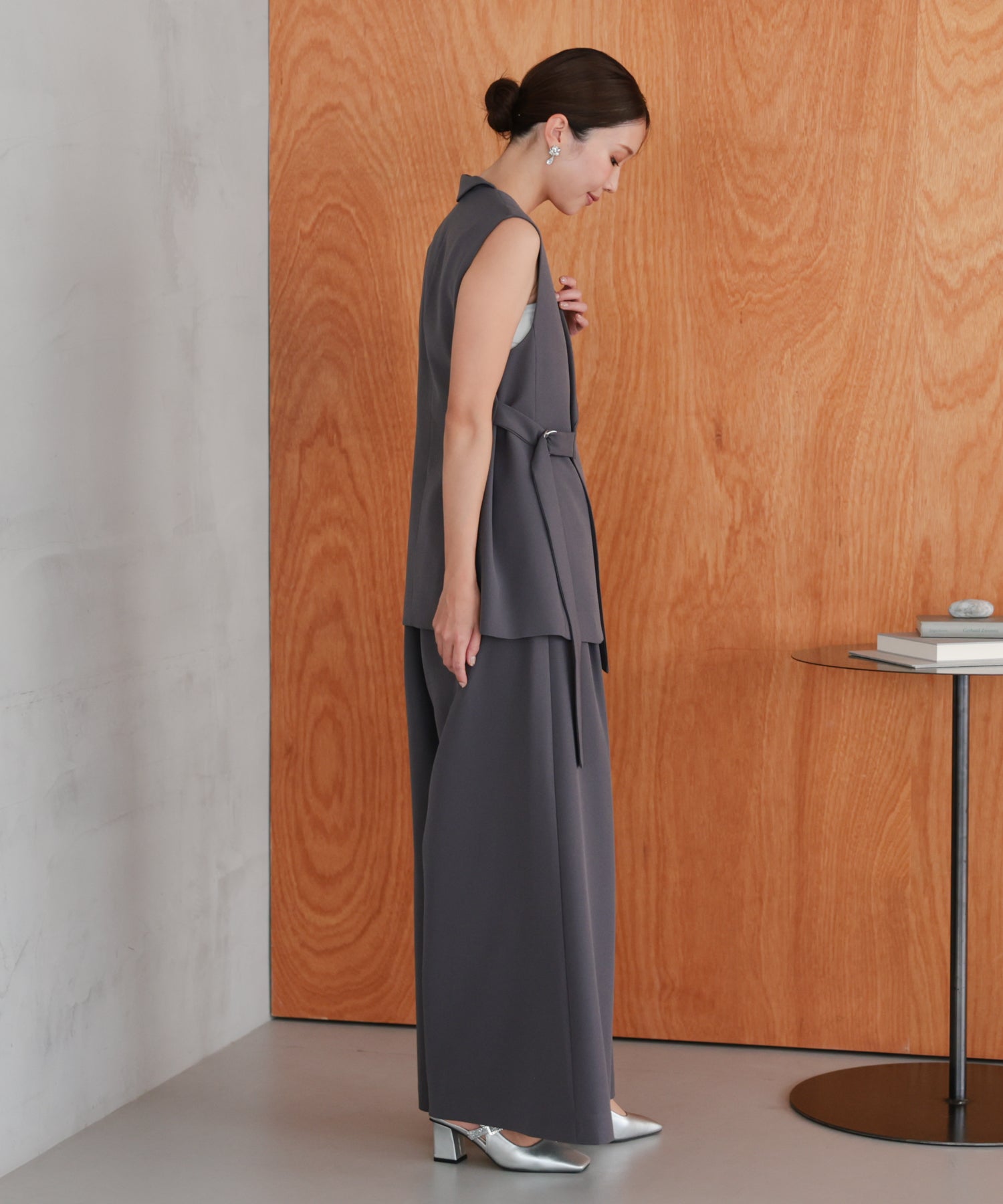 チャコール/162cm/Mサイズ着用