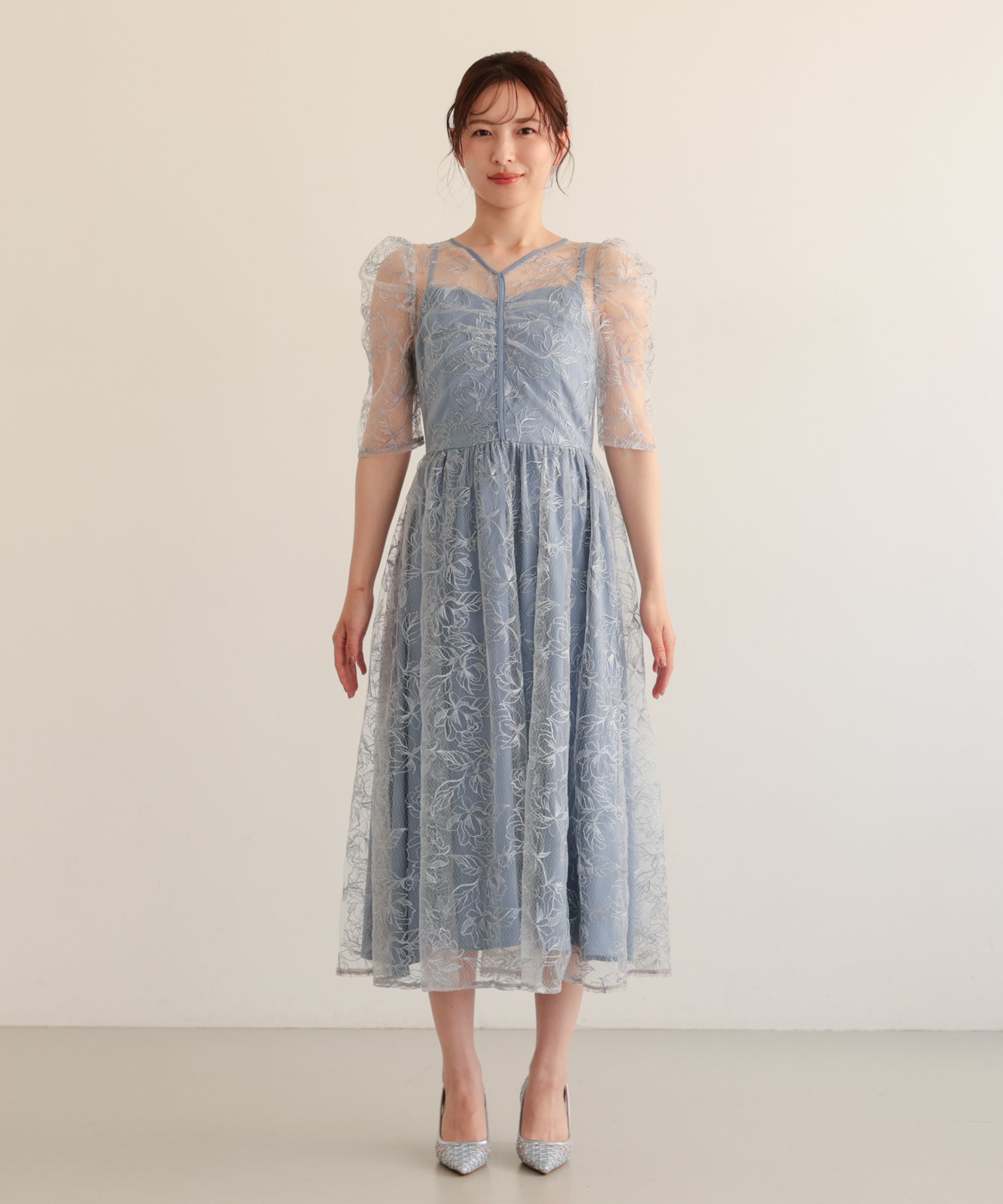 ライトブルー/163cm/Mサイズ着用