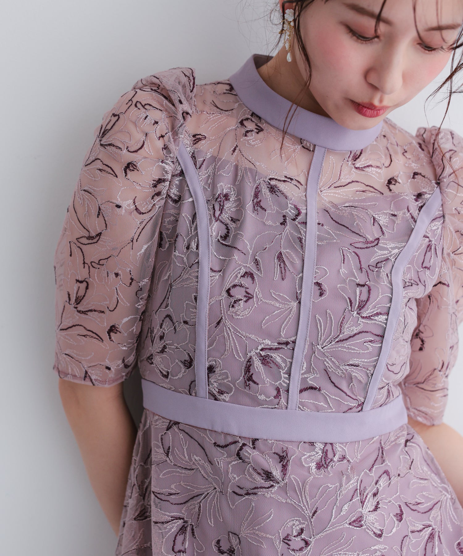 パープル/163cm/Mサイズ