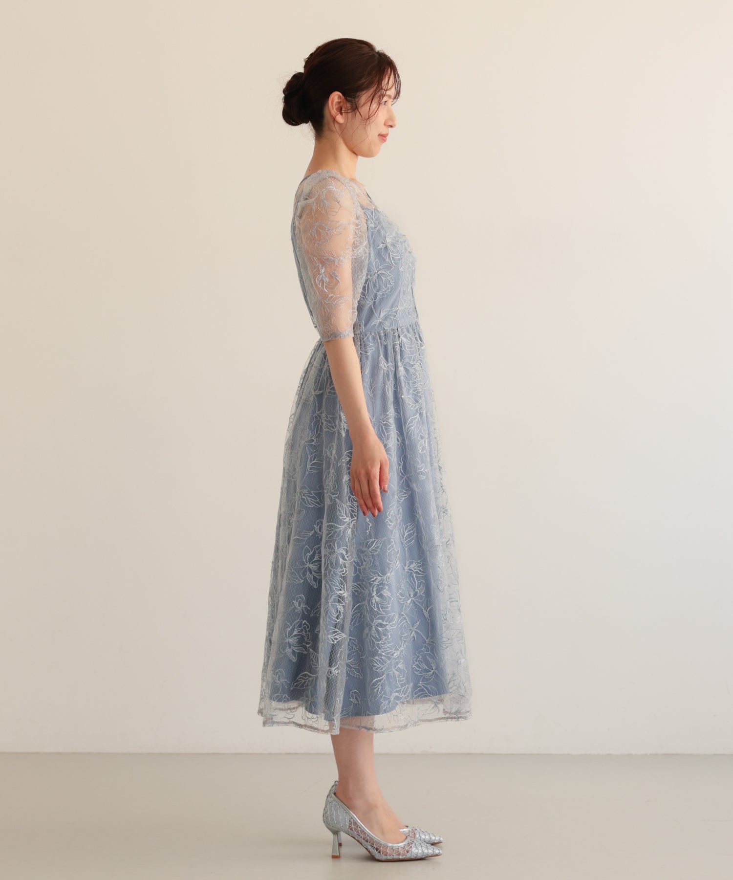 ライトブルー/163cm/Mサイズ着用