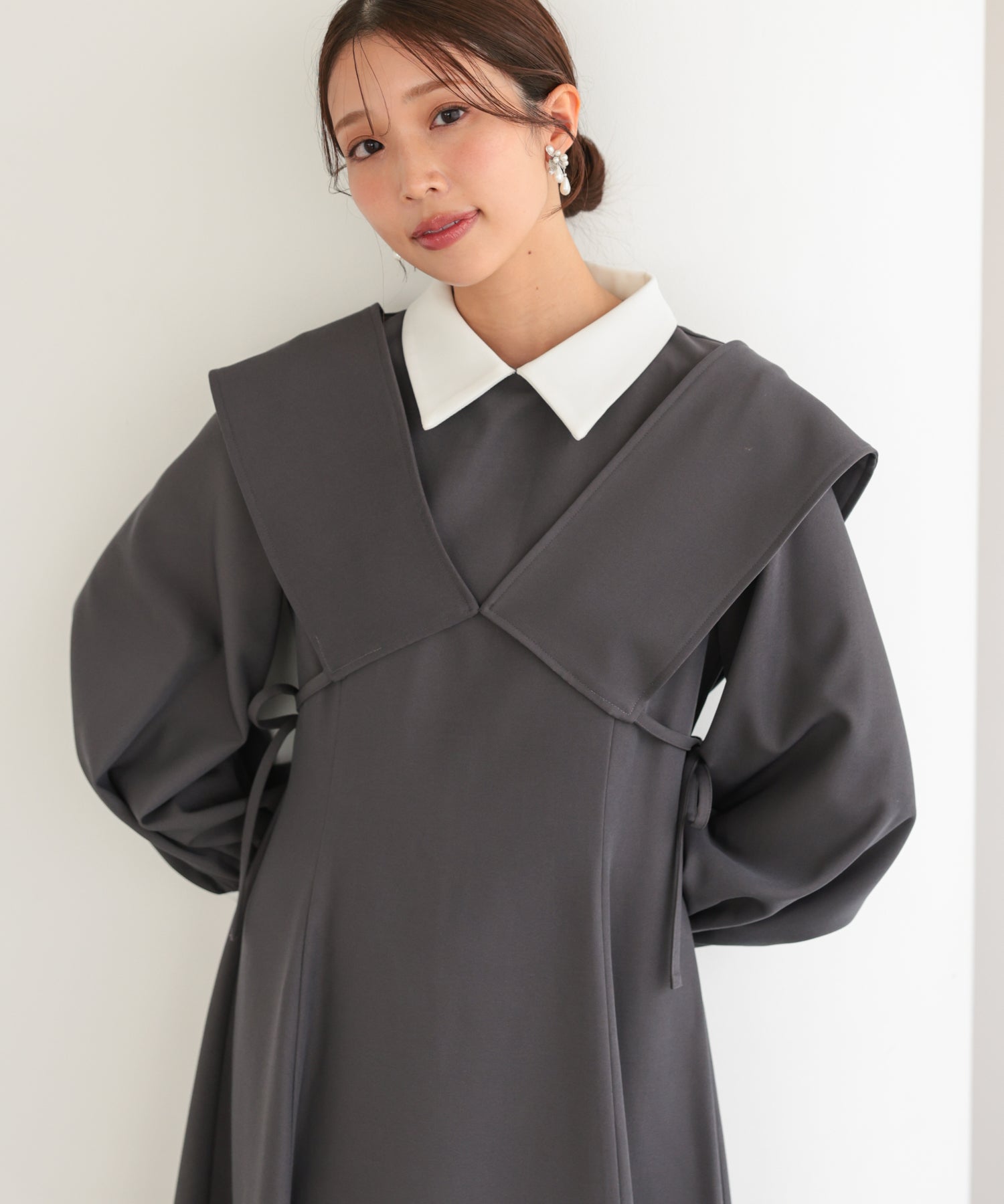 クラシックセーラーカラードレス/22325284