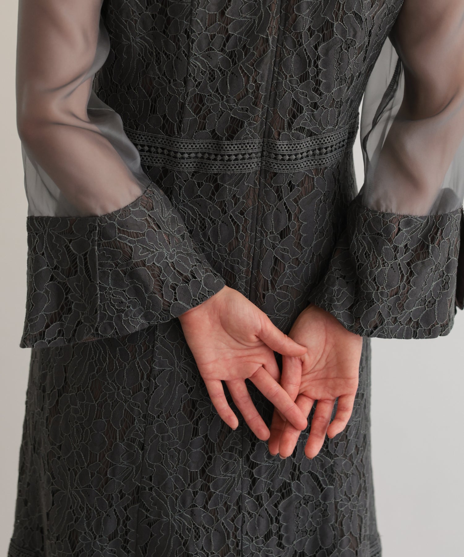 チャコール/163cm/Mサイズ着用