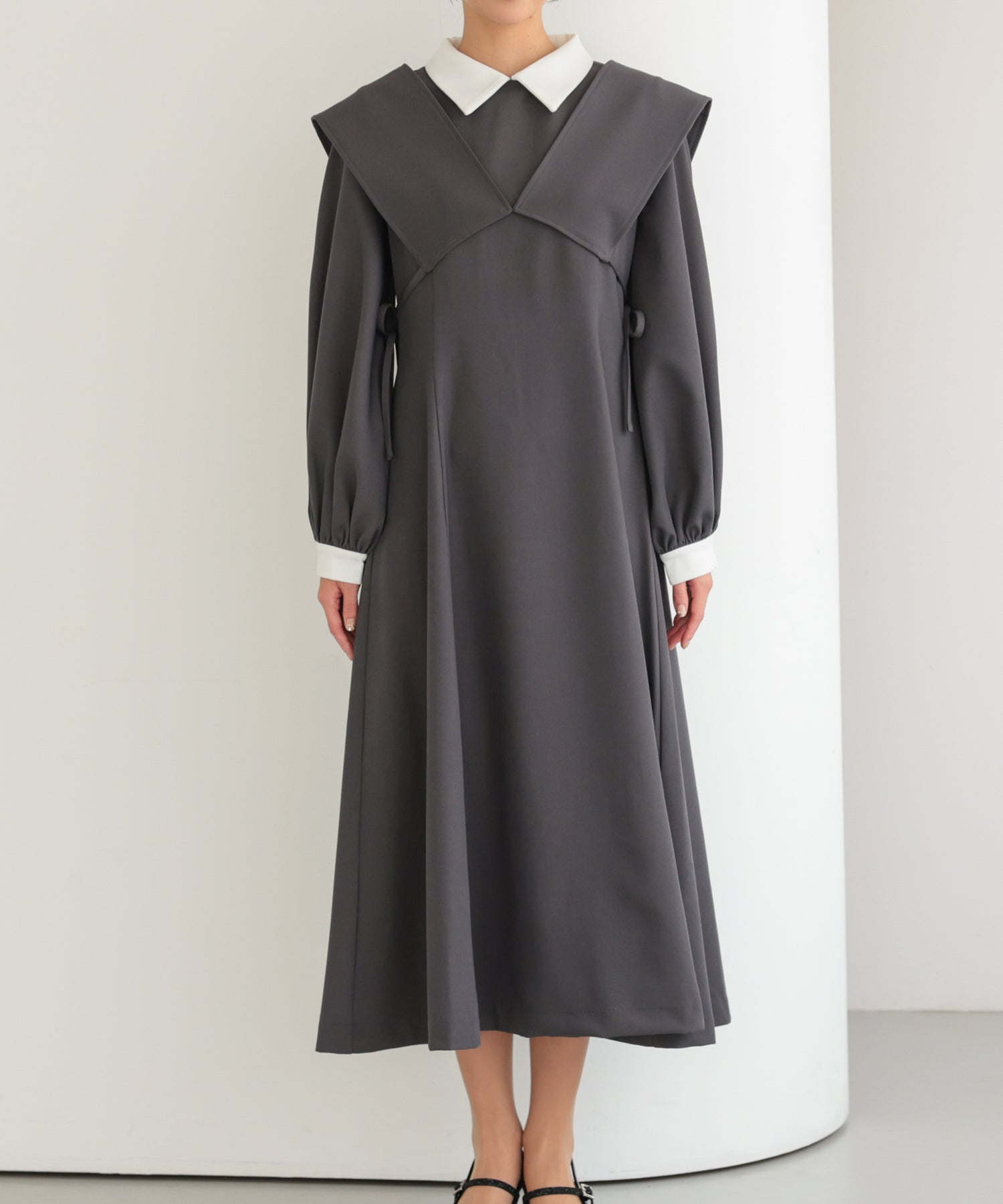 クラシックセーラーカラードレス/22325284