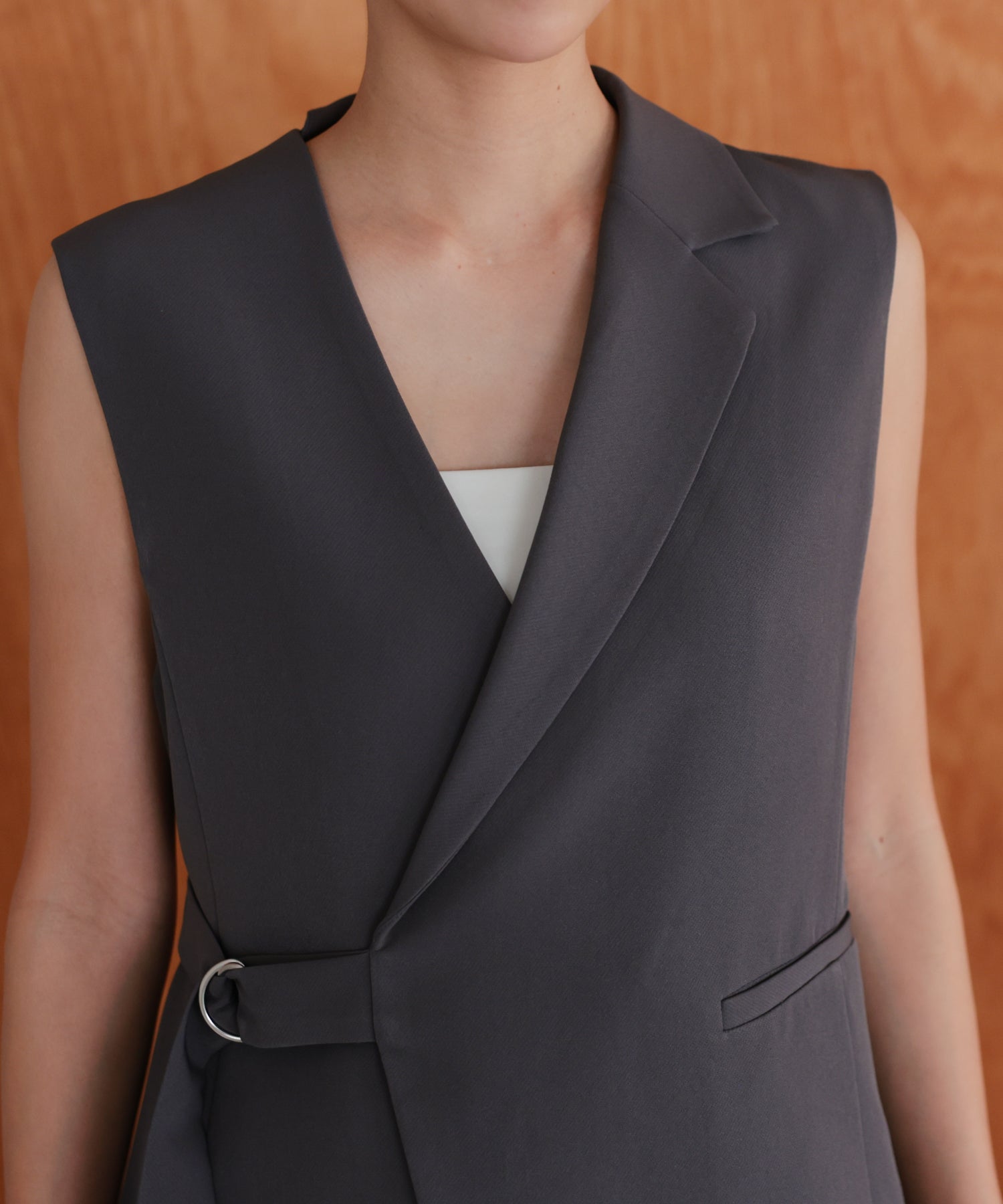 チャコール/162cm/Mサイズ着用