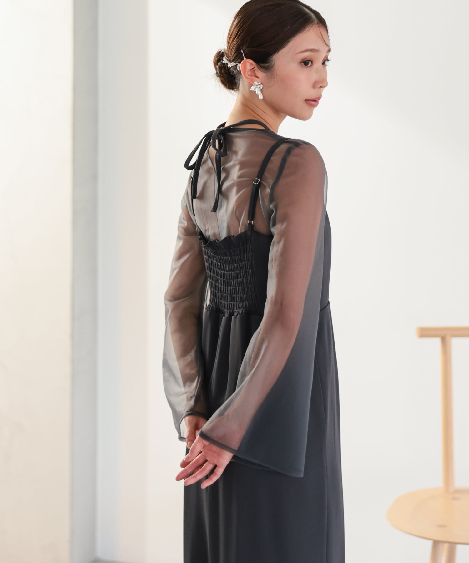 シアーレイヤード2WAYドレスセット/22325283