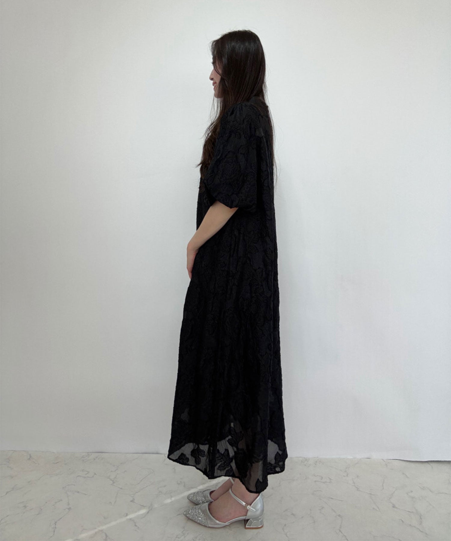 163cm/ブラック/Mサイズ着用