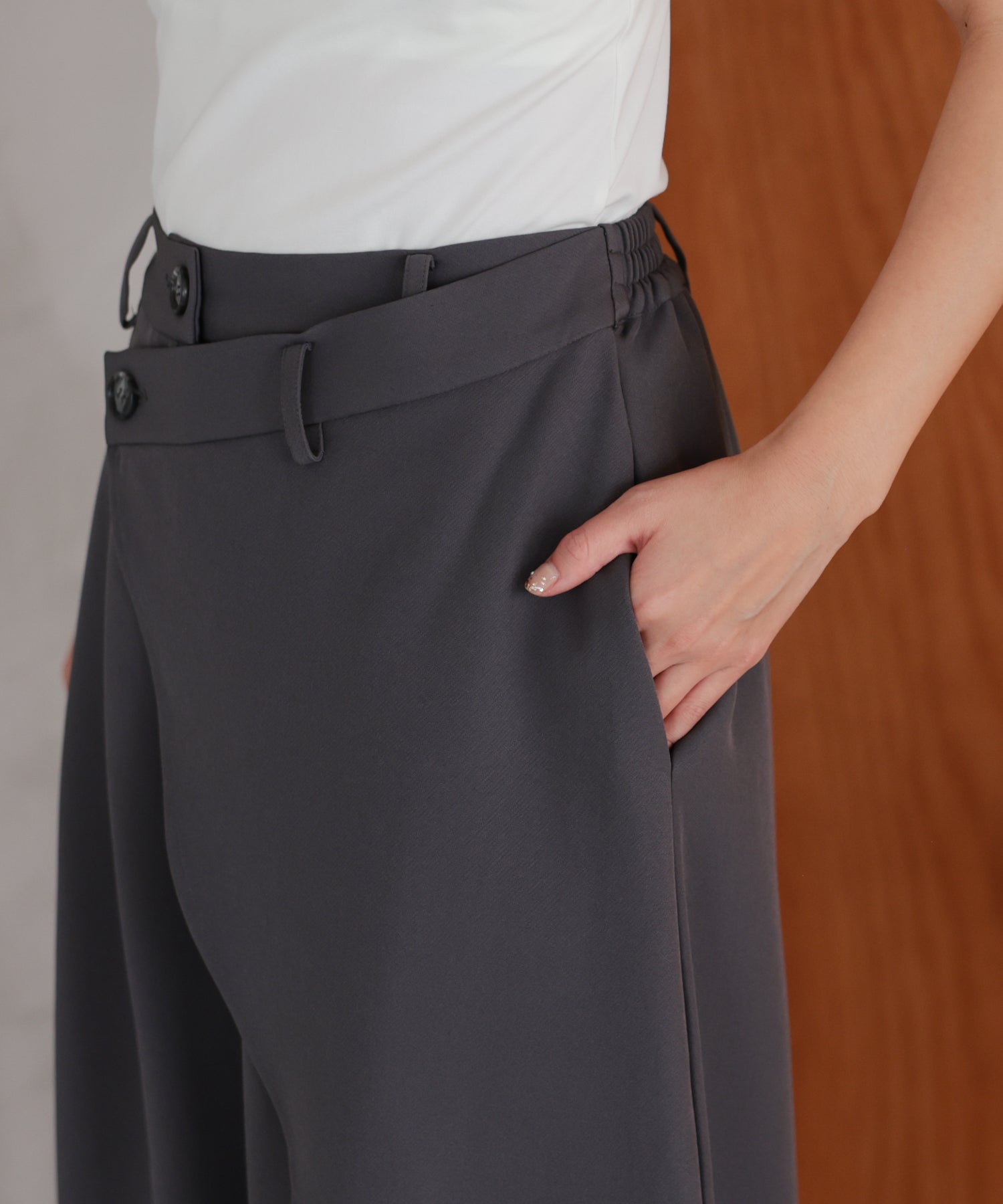 チャコール/162cm/Mサイズ着用