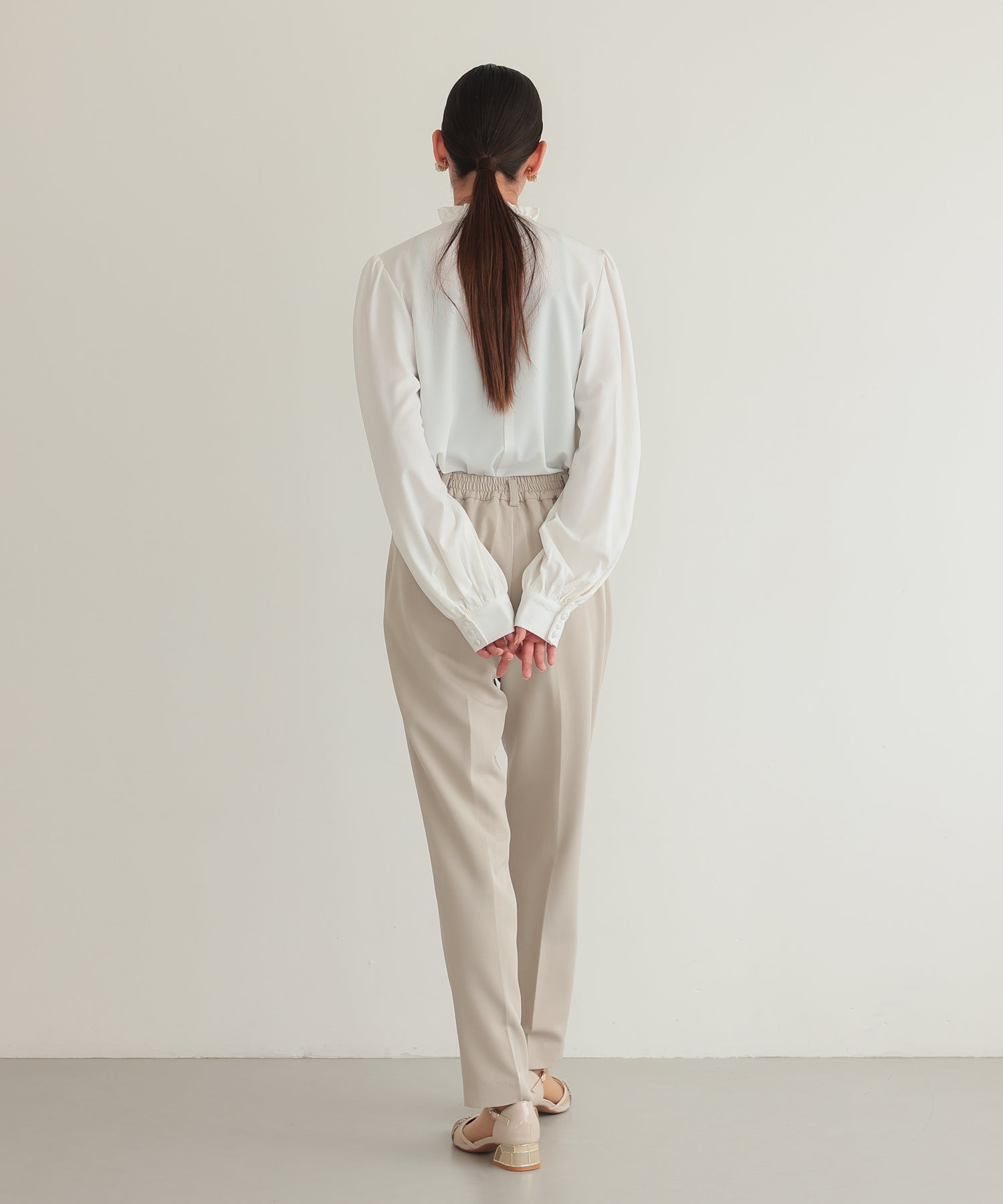 ベージュ/164cm/Mサイズ