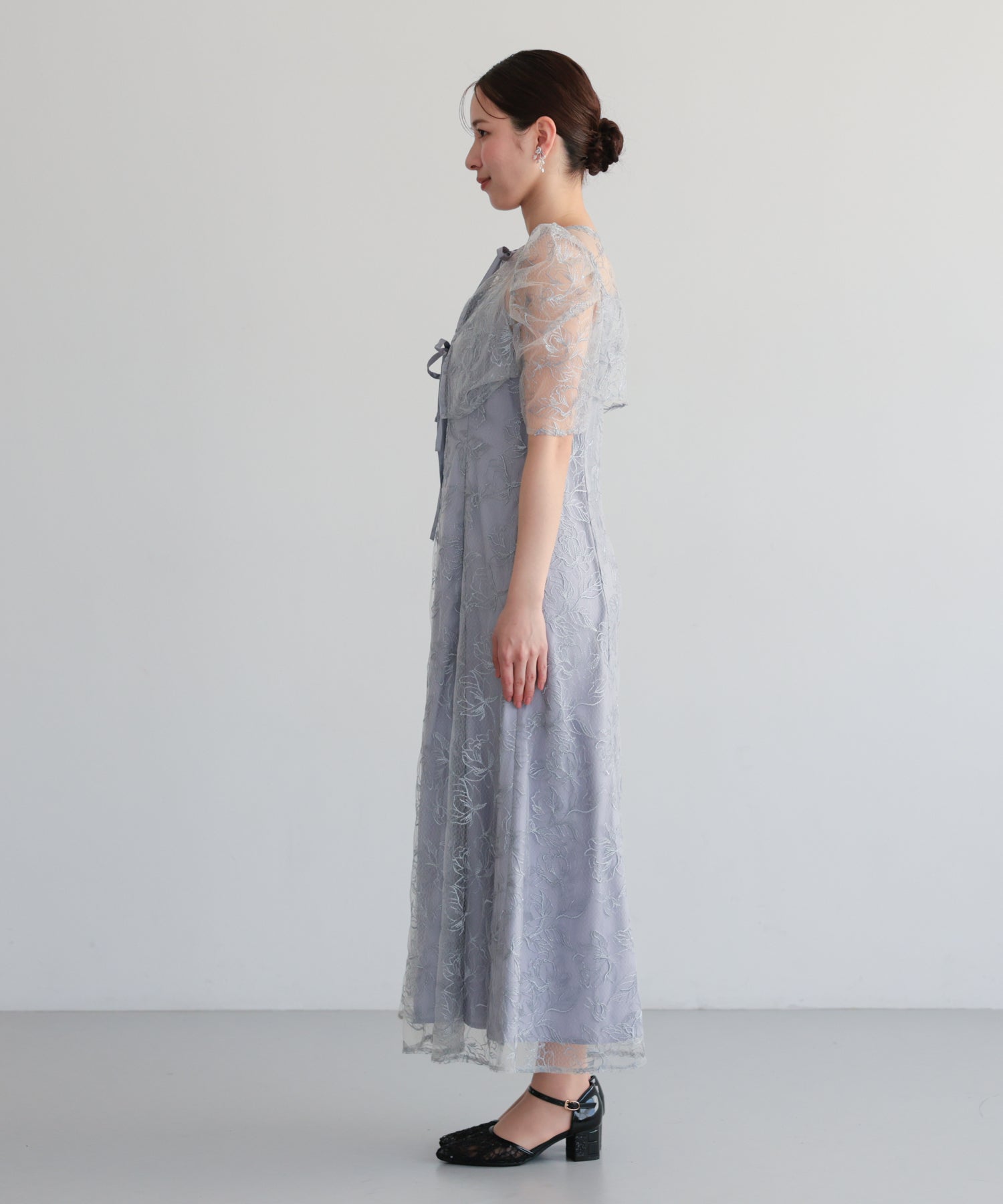 シアーレースボレロセットアップドレス/22325280