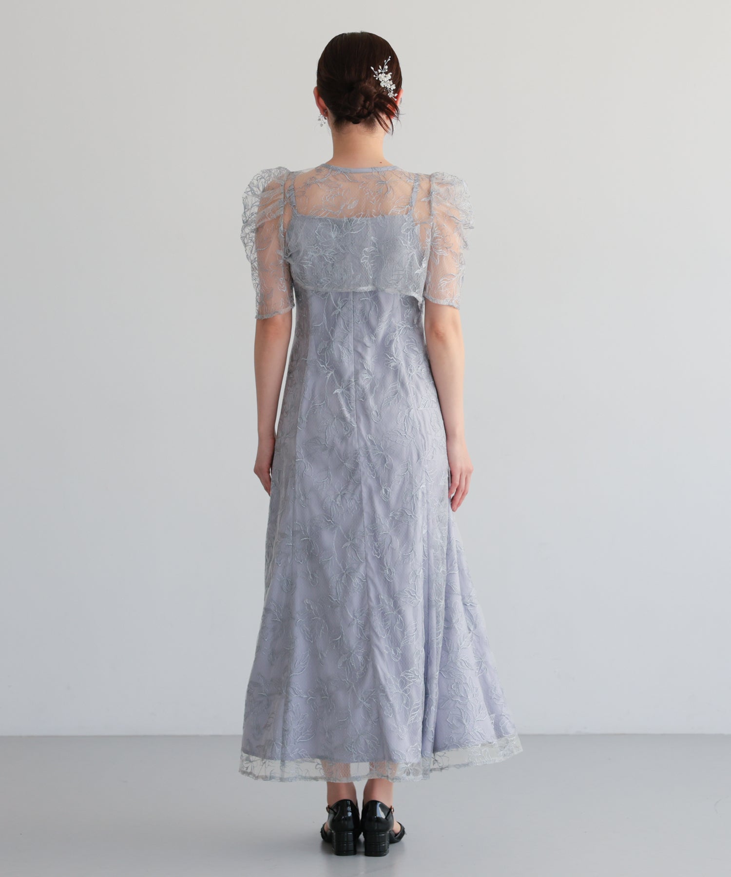 シアーレースボレロセットアップドレス/22325280