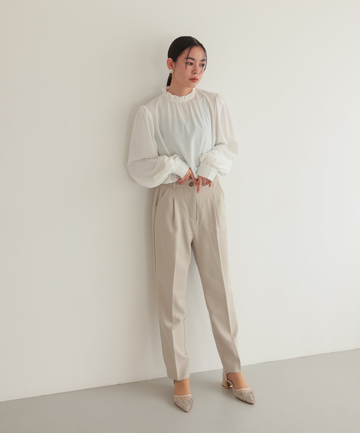 クルーネックベストセットアップスーツ/22125604