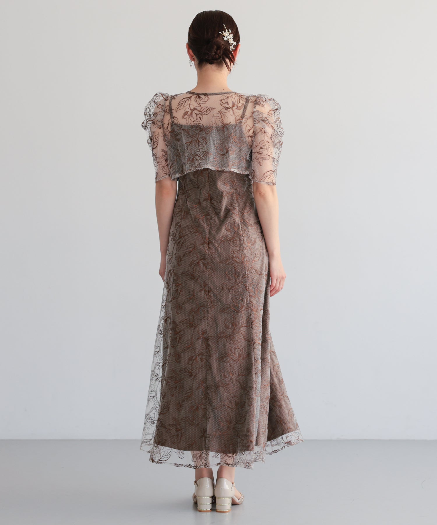 シアーレースボレロセットアップドレス/22325280