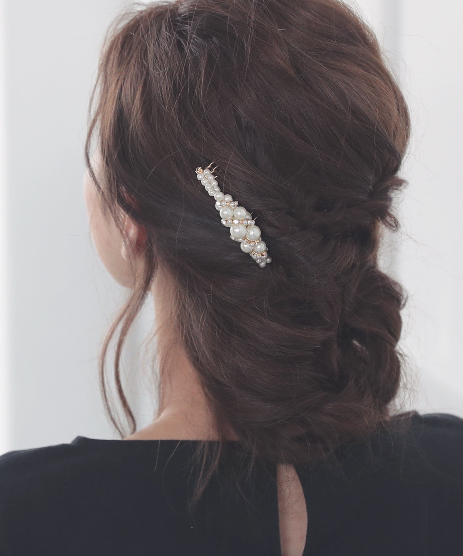 ツイストパールヘアコーム