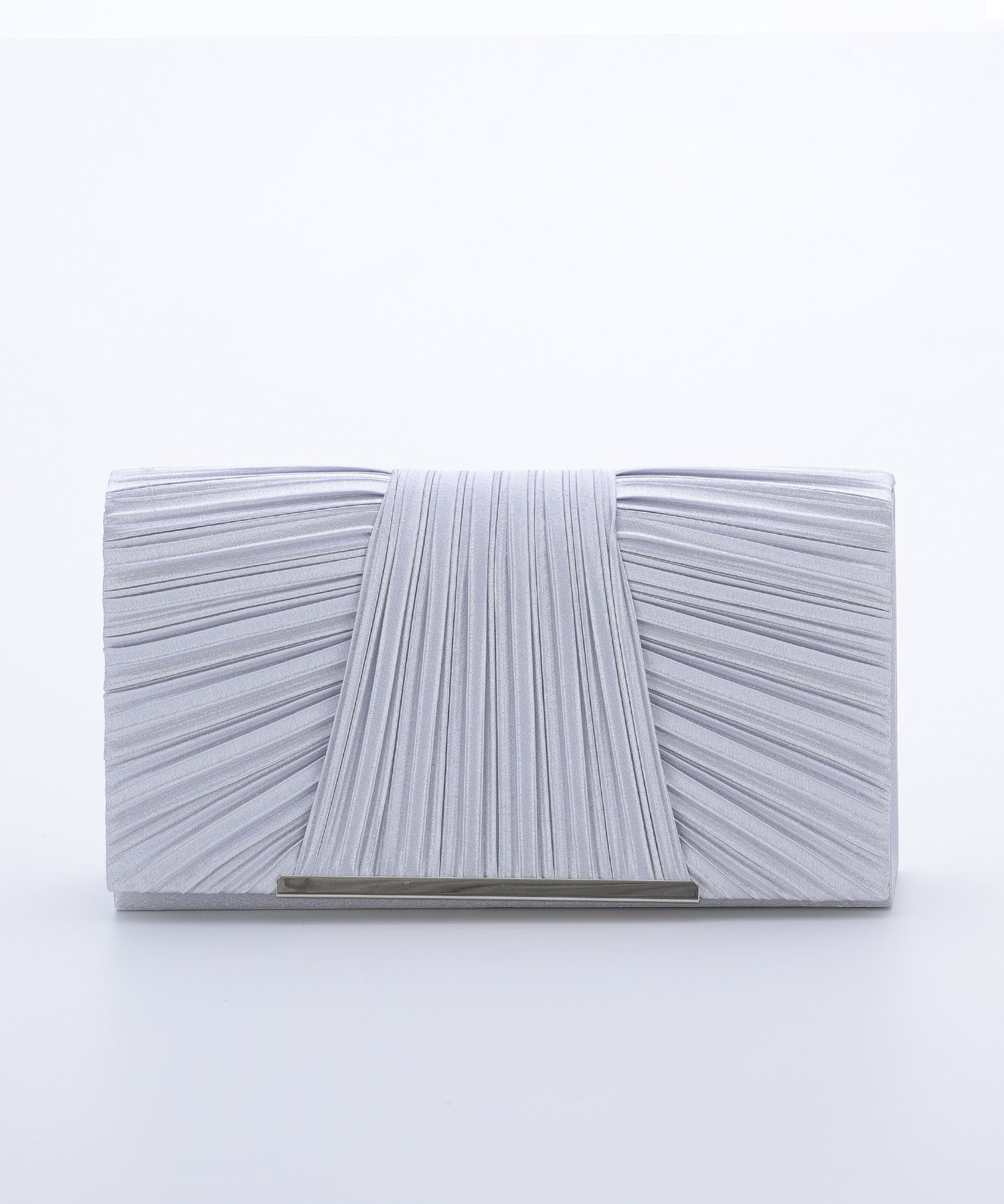 サテンプリーツパーティーバッグ/5041