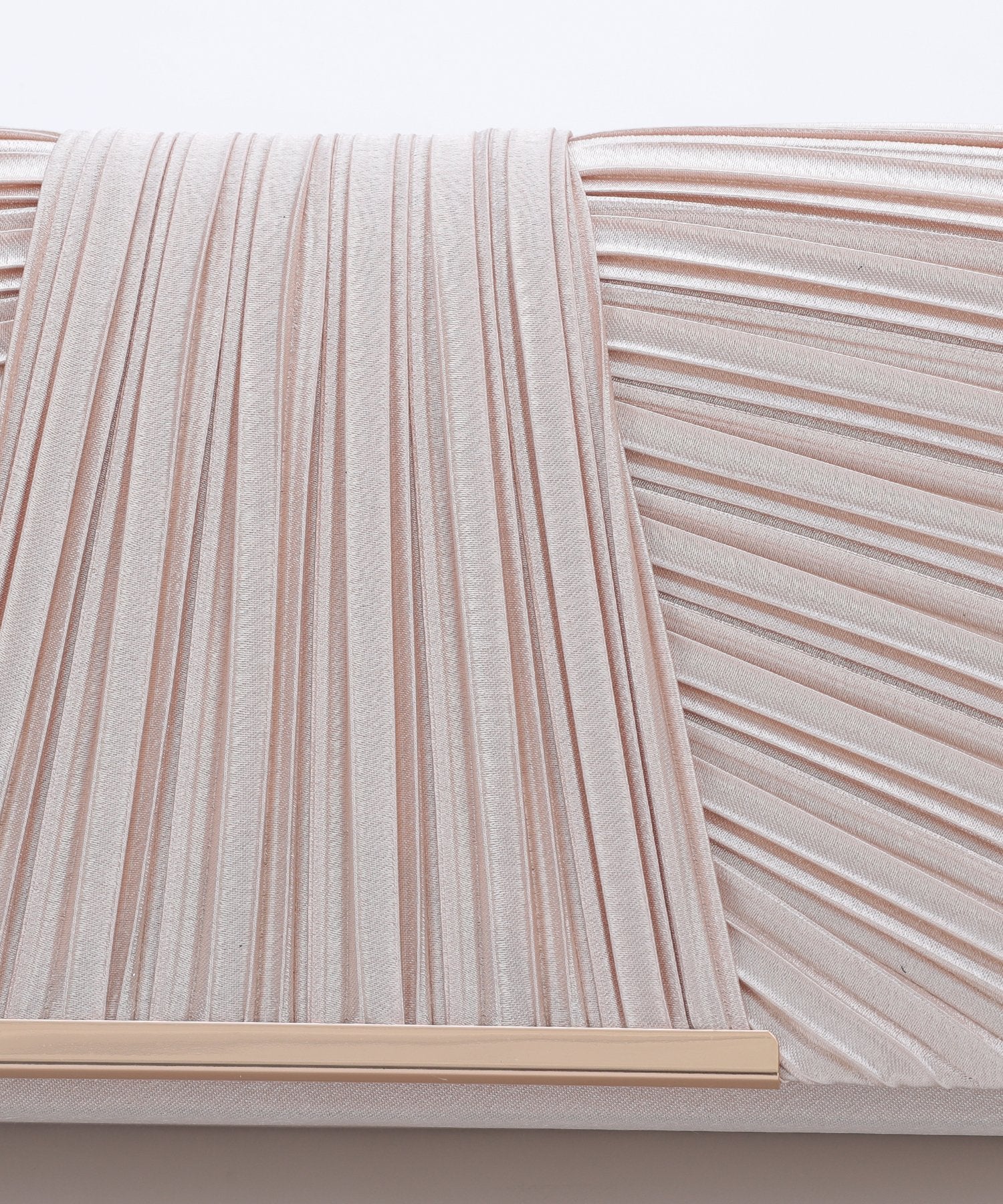 サテンプリーツパーティーバッグ/5041