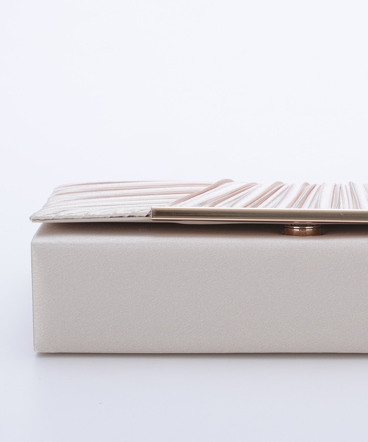 サテンプリーツパーティーバッグ/5041