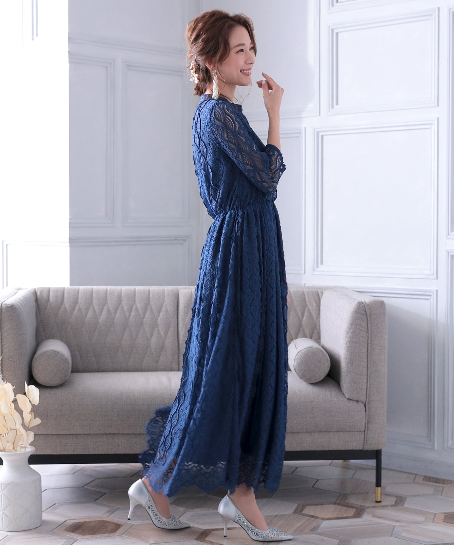 163cm/Mサイズ着用