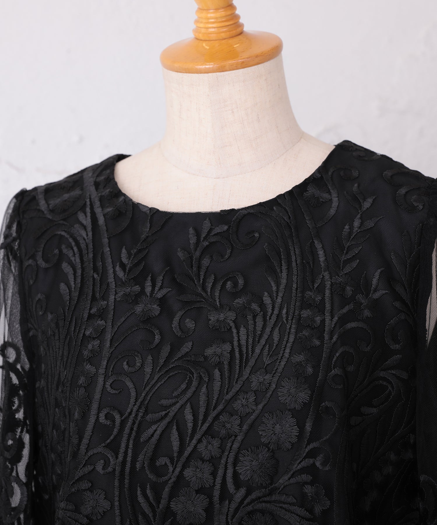 ラウンドネックワイドパンツセットアップ/319096