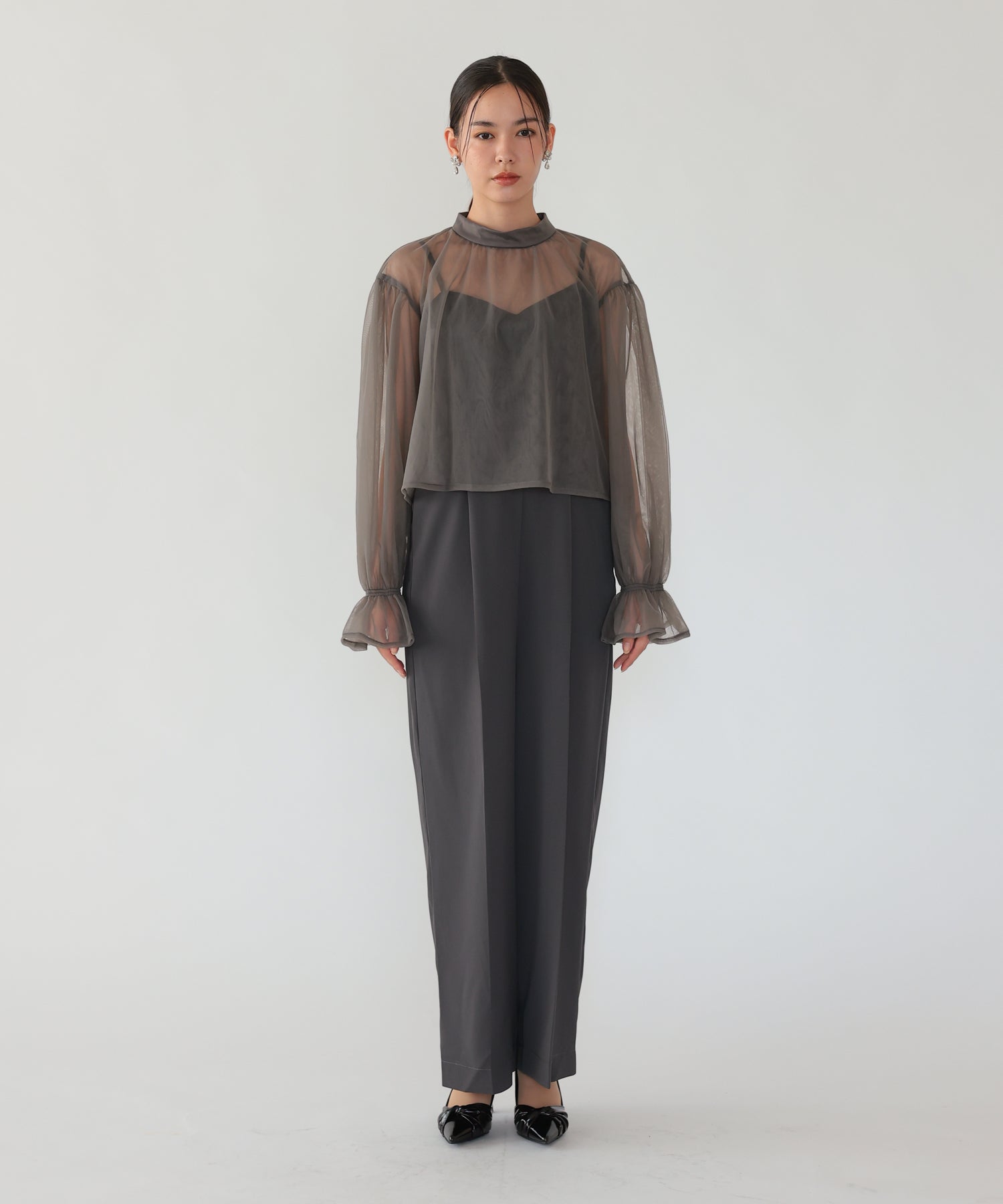 チャコール/164cm/Mサイズ着用