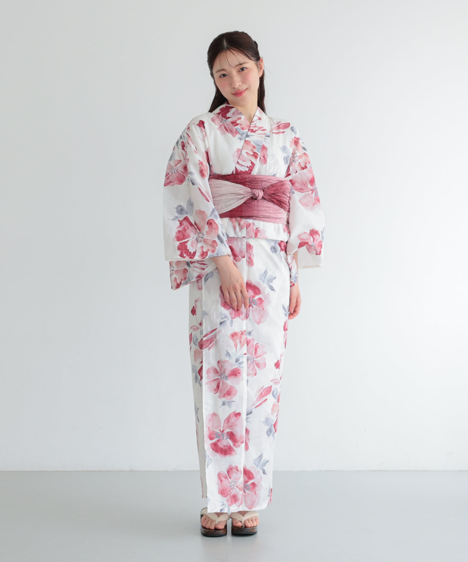 浴衣　秋桜③/FA-26-048