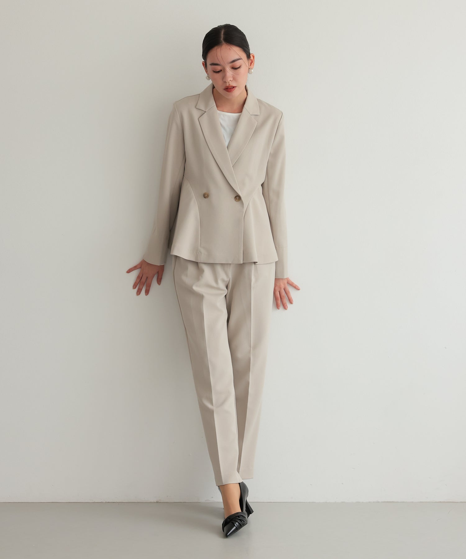 サイドフレアセットアップスーツ/22125606