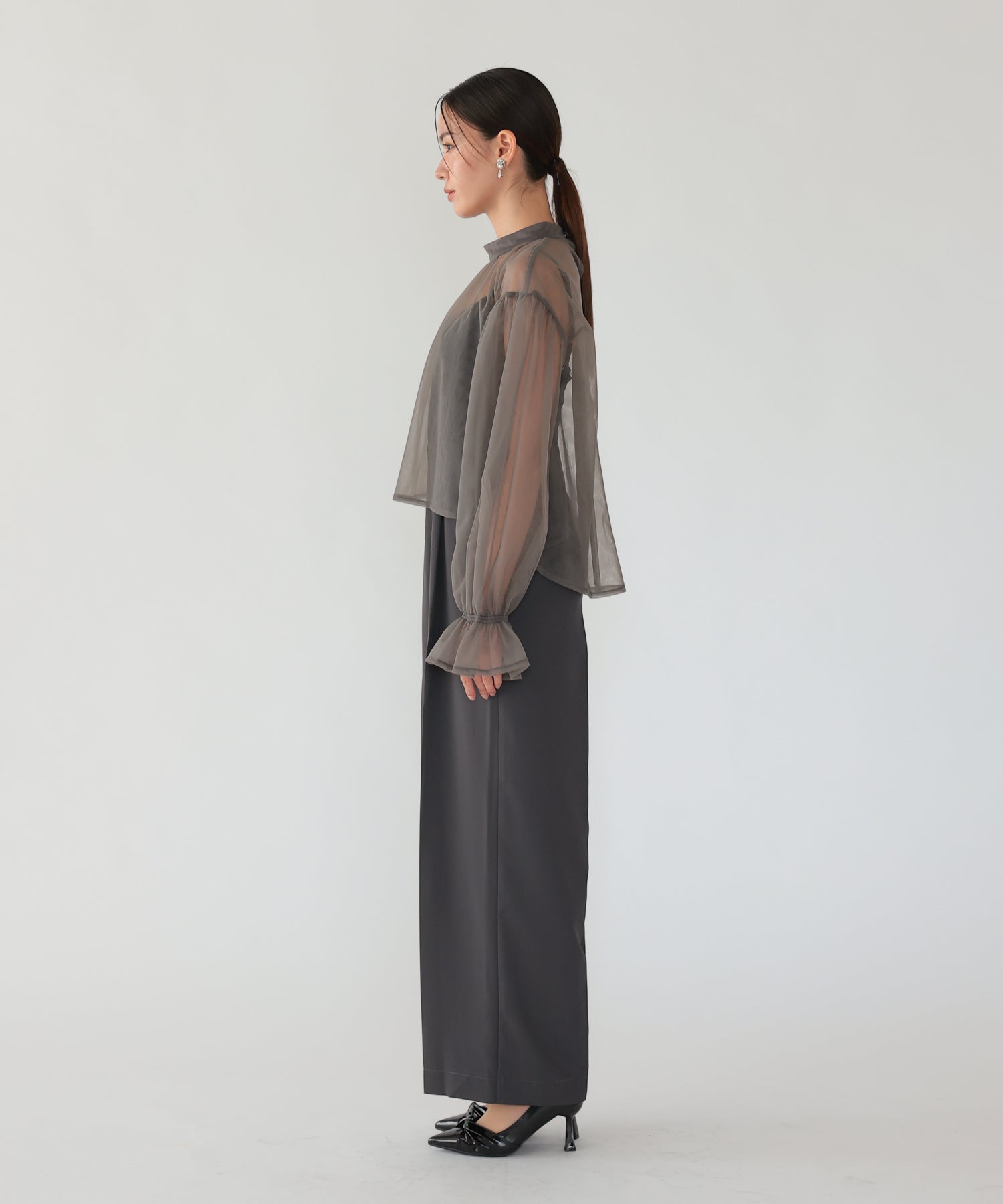 チャコール/164cm/Mサイズ着用