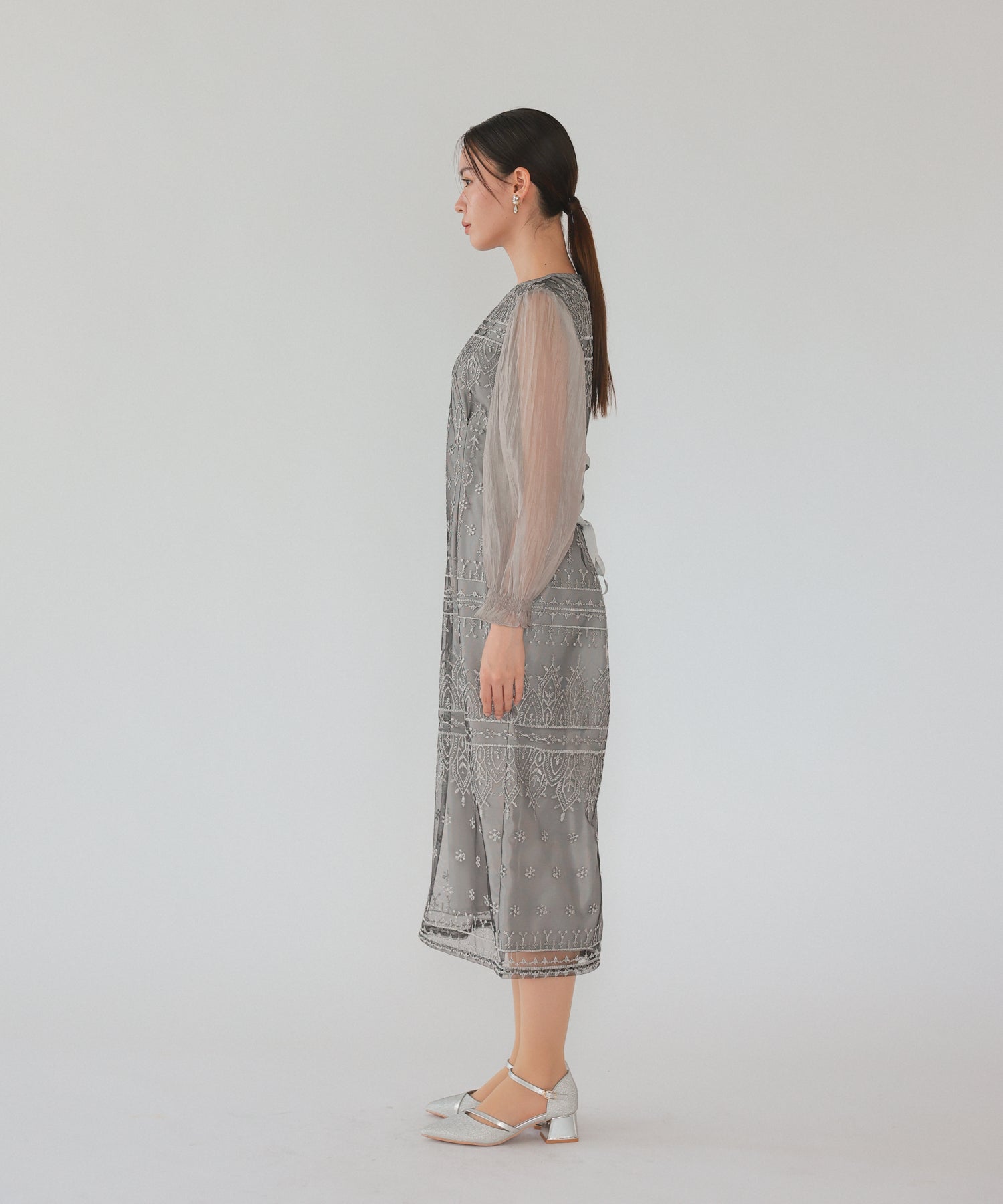シルバー/164cm/Mサイズ着用