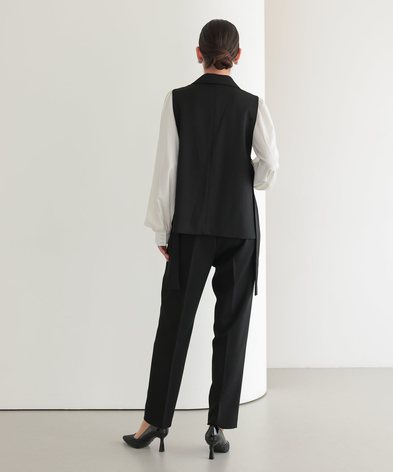 サイドベルトジレセットアップスーツ/22125607