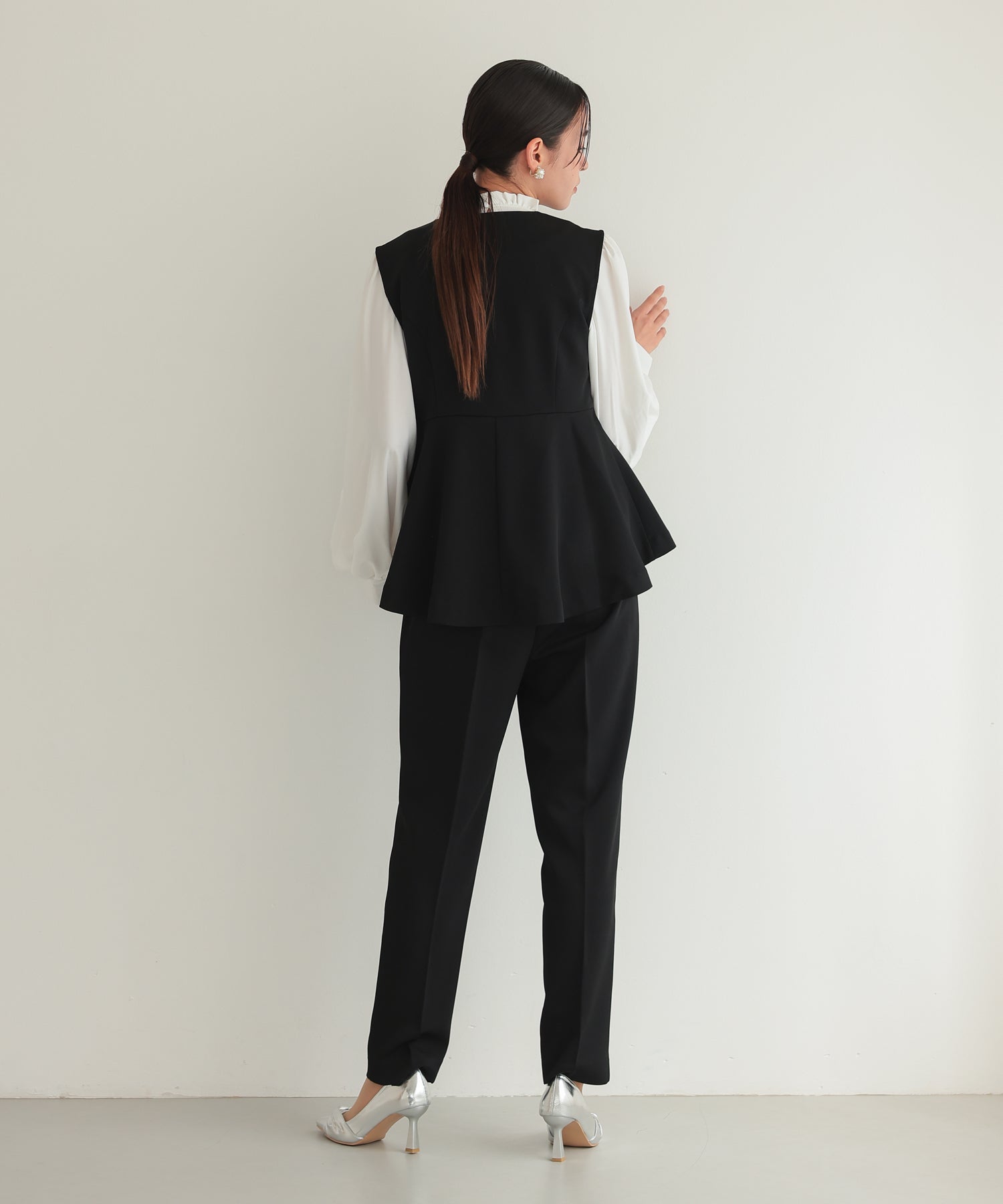 クルーネックベストセットアップスーツ/22125604