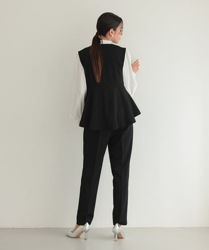 クルーネックベストセットアップスーツ/22125604