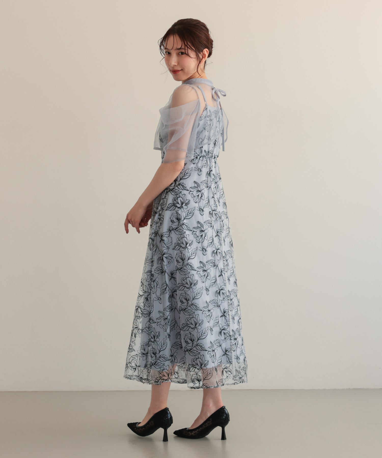 ブルーグレー/163cm/Mサイズ着用