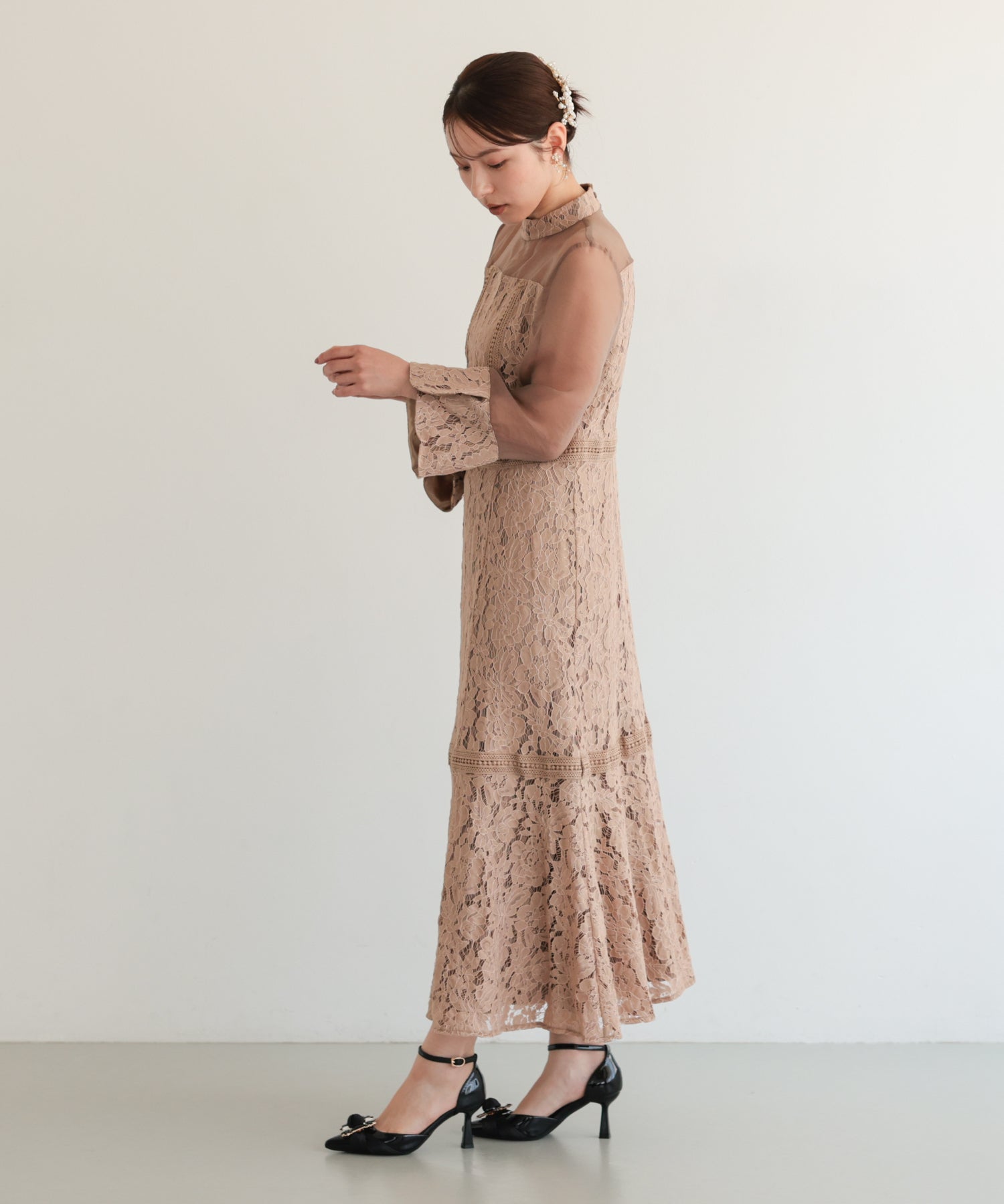 モカ/163cm/Mサイズ着用