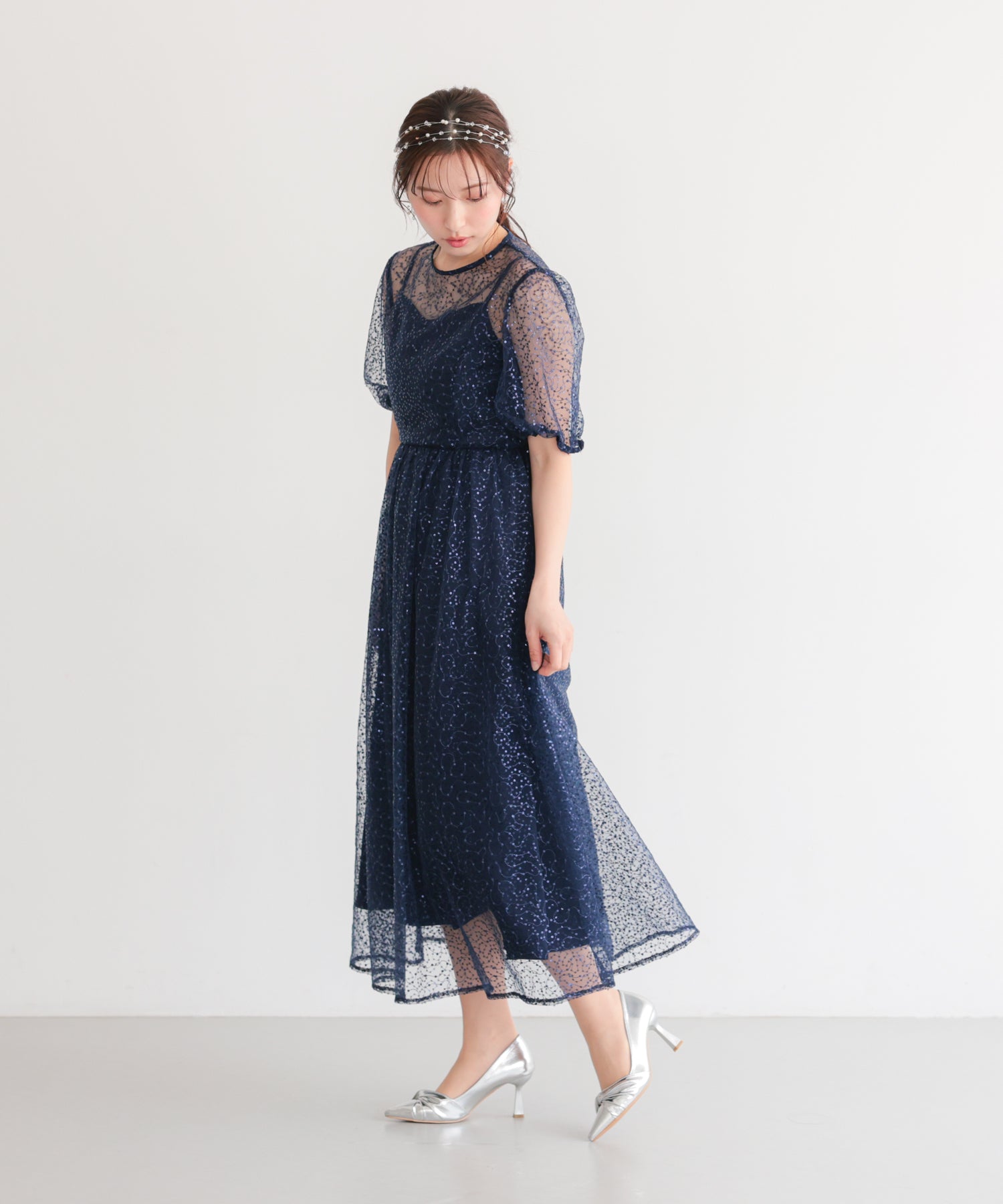 シアースパンコールフレアドレス/22326288