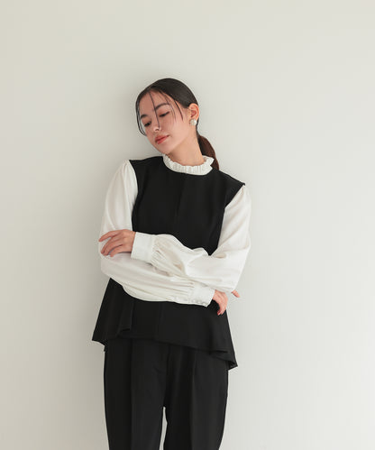 クルーネックベストセットアップスーツ/22125604