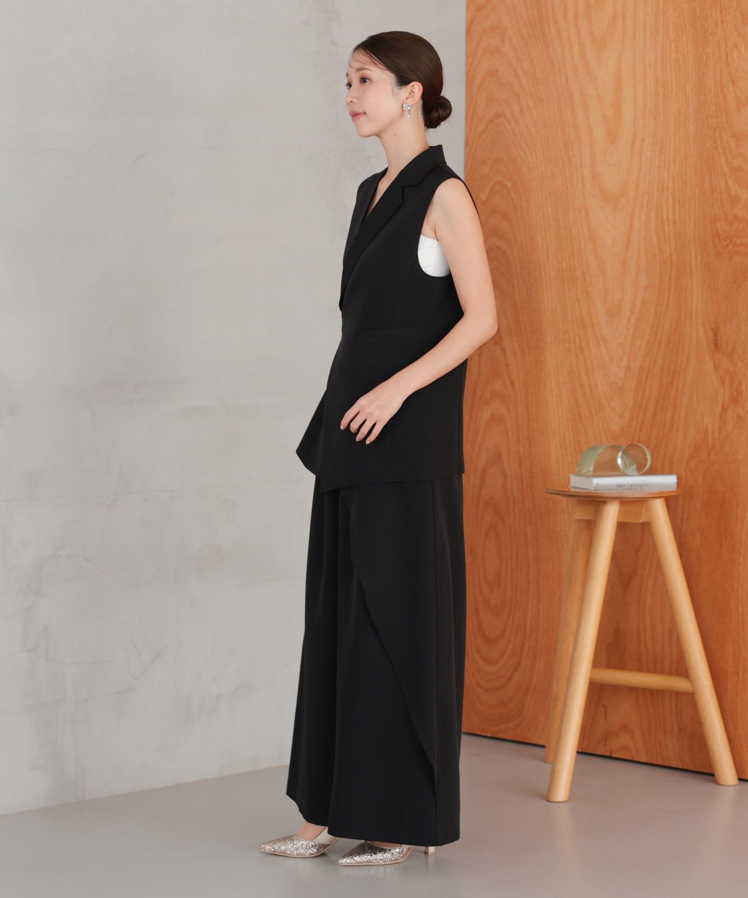 ブラック/162cm/Mサイズ着用